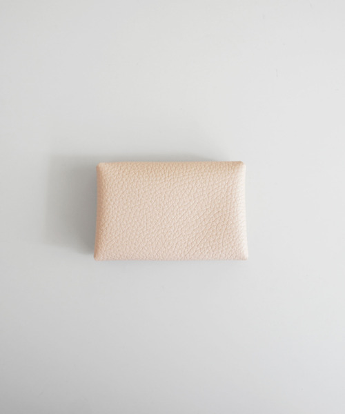 TIDEWAY（タイドウェイ）の「MONTH ITALY LEATHER CARD CASE / 名刺入れ（名刺入れ・レディース・ホワイト/ブラック/レッド/ターコイズブルー/ライム/オレンジ/ブルー/グリーン/ミント/ピンクベージュ/ライトベージュ/グレイッシュベージュ・FREE）」の3枚目の写真