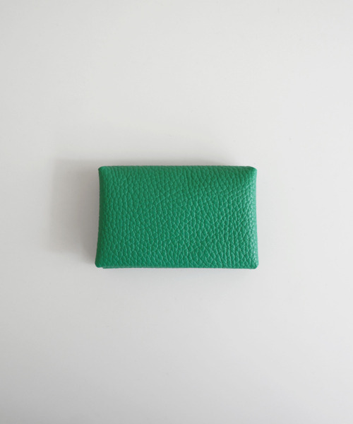 TIDEWAY（タイドウェイ）の「MONTH ITALY LEATHER CARD CASE / 名刺入れ（名刺入れ・レディース・ホワイト/ブラック/レッド/ターコイズブルー/ライム/オレンジ/ブルー/グリーン/ミント/ピンクベージュ/ライトベージュ/グレイッシュベージュ・FREE）」の6枚目の写真
