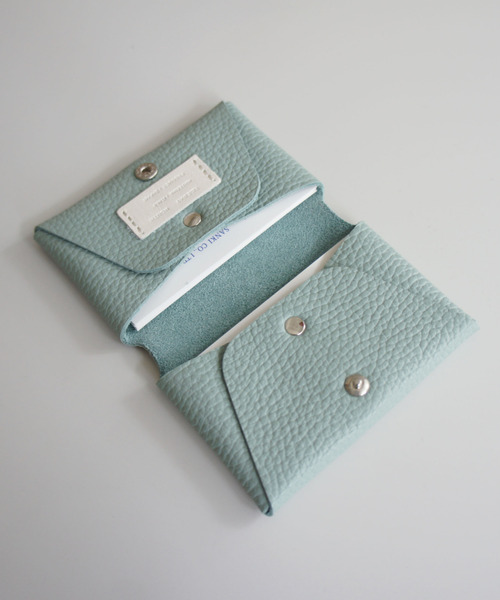 TIDEWAY（タイドウェイ）の「MONTH ITALY LEATHER CARD CASE / 名刺入れ（名刺入れ・レディース・ホワイト/ブラック/レッド/ターコイズブルー/ライム/オレンジ/ブルー/グリーン/ミント/ピンクベージュ/ライトベージュ/グレイッシュベージュ・FREE）」の15枚目の写真