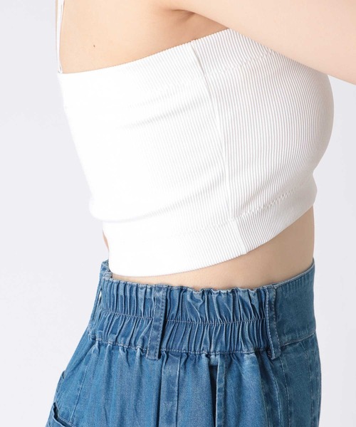 Three Four Time(スリーフォータイム)の「ストラップ付きバンドゥ(その他トップス・レディース・ブラック/オフホワイト・FREE)」の13枚目の写真