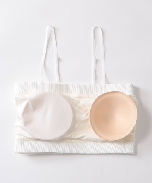 Three Four Time(スリーフォータイム)の「ストラップ付きバンドゥ(その他トップス・レディース・ブラック/オフホワイト・FREE)」の15枚目の写真