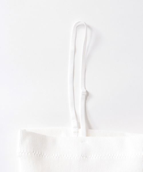 Three Four Time(スリーフォータイム)の「ストラップ付きバンドゥ(その他トップス・レディース・ブラック/オフホワイト・FREE)」の16枚目の写真