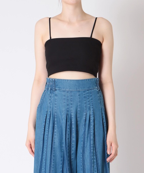 Three Four Time(スリーフォータイム)の「ストラップ付きバンドゥ(その他トップス・レディース・ブラック/オフホワイト・FREE)」の18枚目の写真