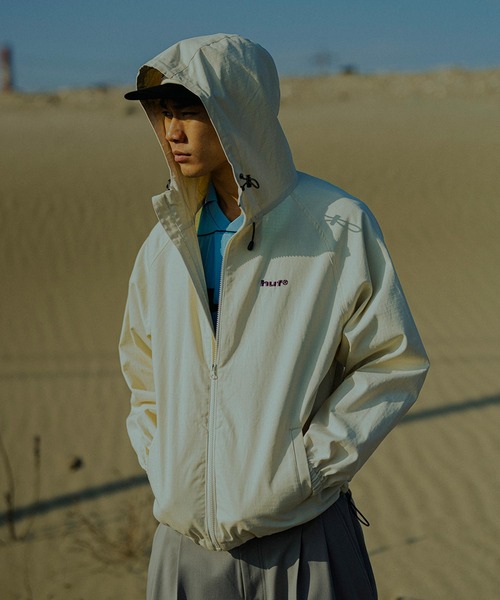 HUF eightynine LOGO HOODED JACKET / HUF ハフ フード付き