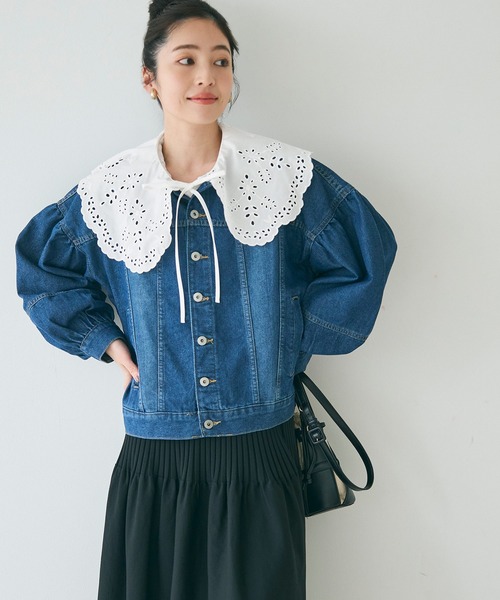 coca(coca)(コカ)の「ビックカラーブラウス(シャツ/ブラウス・レディース・ホワイト・M/L)」の10枚目の写真