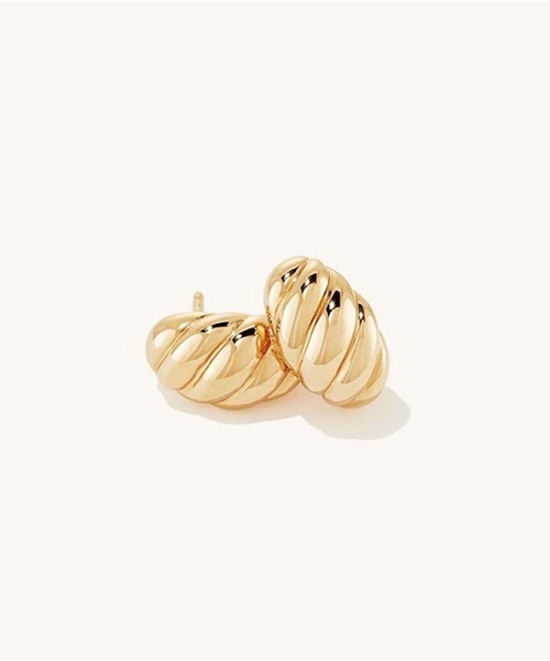 AKEL（アケル）の「【AKEL】アケル/ オニオンピアス/金属アレルギー対応（サージカルステンレス）（ピアス（両耳用）・レディース・シルバー/ゴールド・FREE）」の3枚目の写真