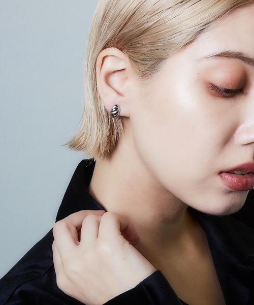 AKEL（アケル）の「【AKEL】アケル/ オニオンピアス/金属アレルギー対応（サージカルステンレス）（ピアス（両耳用）・レディース・シルバー/ゴールド・FREE）」の6枚目の写真
