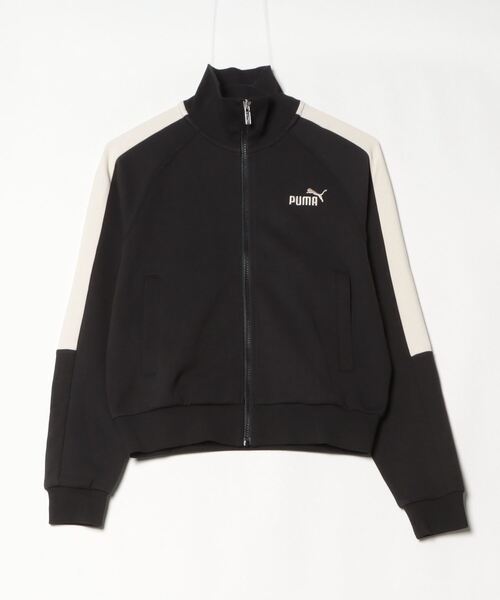 PUMA(プーマ)の「プーマ PUMA CORE HERITAGE MX トラック ジャケット_(ジャージ・レディース・オフホワイト/ブラック・S/M/L)」の2枚目の写真