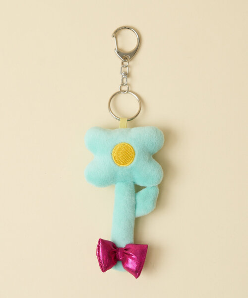 BIRTHDAY BAR（バースデイバー）の「Motif　flower keycharm（キーホルダー・レディース・ピンク/ネイビー/オレンジ/ブルー・0）」の5枚目の写真