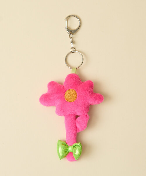 BIRTHDAY BAR（バースデイバー）の「Motif　flower keycharm（キーホルダー・レディース・ピンク/ネイビー/オレンジ/ブルー・0）」の10枚目の写真