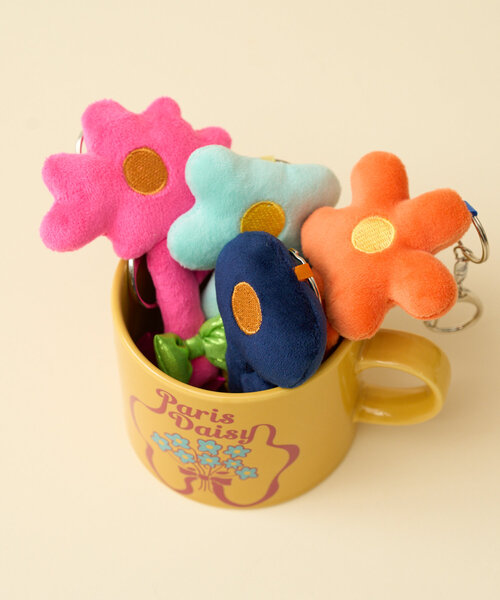 BIRTHDAY BAR（バースデイバー）の「Motif　flower keycharm（キーホルダー・レディース・ピンク/ネイビー/オレンジ/ブルー・0）」の12枚目の写真