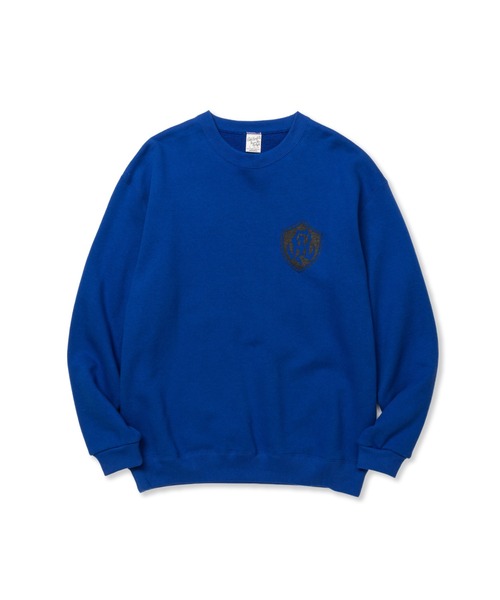 CALEE(キャリー)の「S.V.D.S.H LOGO CREW NECK SW <NATURALLY PAINT DESIGN>(スウェット・メンズ・ブラック/オレンジ/ホワイト/ブルー・SMALL/LARGE/X-LARGE/MEDIUM/XX-LARGE)」の9枚目の写真