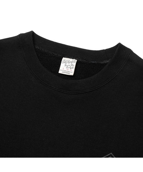 CALEE(キャリー)の「S.V.D.S.H LOGO CREW NECK SW <NATURALLY PAINT DESIGN>(スウェット・メンズ・ブラック/オレンジ/ホワイト/ブルー・SMALL/LARGE/X-LARGE/MEDIUM/XX-LARGE)」の11枚目の写真