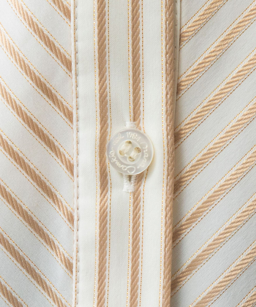 ブラウス シャツ 「NARACAMICIE」ストレッチストライプフロントバイヤス長袖シャツ レディース セール】【NARACAMICIE】ストレッチストライプフロントバイヤス
