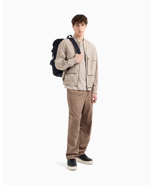 ARMANI EXCHANGE(アルマーニエクスチェンジ)の「【A|X アルマーニ エクスチェンジ】AXロゴ 半袖クルーネックTシャツ/REGULAR(Tシャツ/カットソー・メンズ・ダークネイビー/ホワイト/ベージュ・MEDIUM/LARGE/X-LARGE/X-SMALL/SMALL/XX-LARGE)」の10枚目の写真