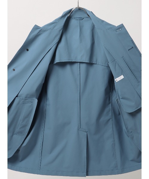 SUIT SQUARE（スーツスクエア）の「最高コート ステンカラーコート 撥水 防シワ 軽量 ポリエステル 無地（ステンカラーコート・メンズ・ベージュ系/ネイビー系/ブルー系・M/S/LL/L）」の15枚目の写真