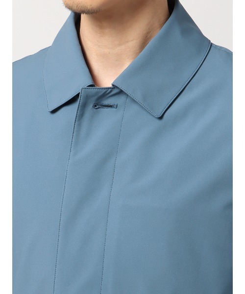 SUIT SQUARE（スーツスクエア）の「最高コート ステンカラーコート 撥水 防シワ 軽量 ポリエステル 無地（ステンカラーコート・メンズ・ベージュ系/ネイビー系/ブルー系・M/S/LL/L）」の16枚目の写真