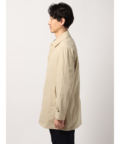 SUIT SQUARE（スーツスクエア）の「最高コート ステンカラーコート 撥水 防シワ 軽量 ポリエステル 無地（ステンカラーコート・メンズ・ベージュ系/ネイビー系/ブルー系・M/S/LL/L）」の20枚目の写真