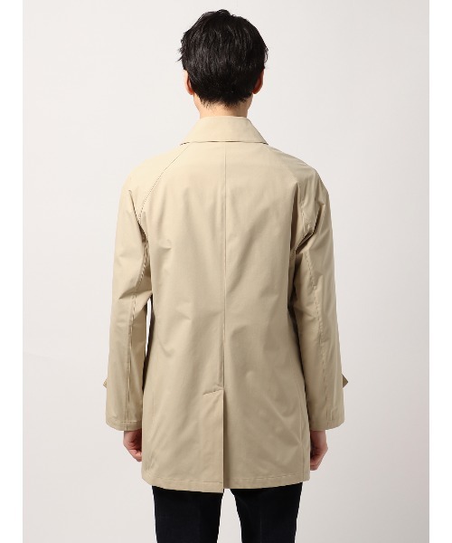 SUIT SQUARE（スーツスクエア）の「最高コート ステンカラーコート 撥水 防シワ 軽量 ポリエステル 無地（ステンカラーコート・メンズ・ベージュ系/ネイビー系/ブルー系・M/S/LL/L）」の21枚目の写真