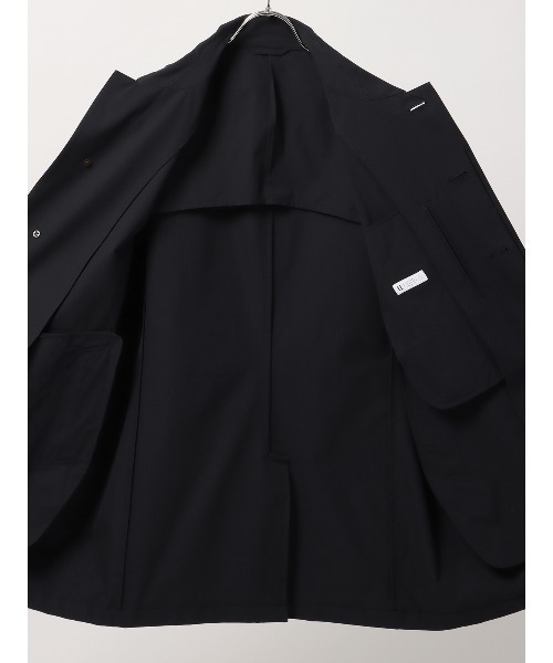 SUIT SQUARE（スーツスクエア）の「最高コート ステンカラーコート 撥水 防シワ 軽量 ポリエステル 無地（ステンカラーコート・メンズ・ベージュ系/ネイビー系/ブルー系・M/S/LL/L）」の10枚目の写真