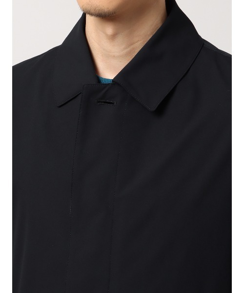 SUIT SQUARE（スーツスクエア）の「最高コート ステンカラーコート 撥水 防シワ 軽量 ポリエステル 無地（ステンカラーコート・メンズ・ベージュ系/ネイビー系/ブルー系・M/S/LL/L）」の11枚目の写真