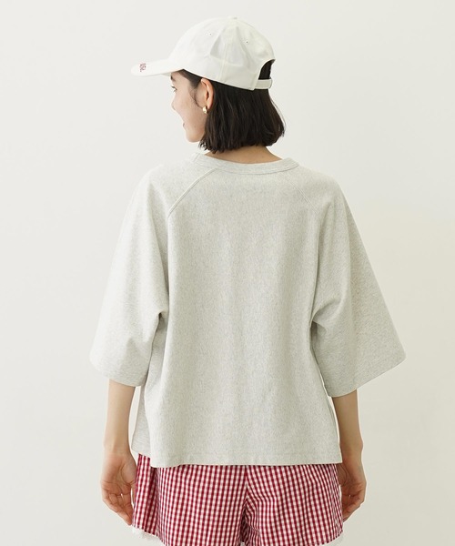 Champion（チャンピオン）の「MILKFED.×CHAMPION CALIFORNIA S/S TEE（Tシャツ/カットソー・レディース・ブラック/ライトブルー/オートミール/ライトパープル・S/M）」の6枚目の写真