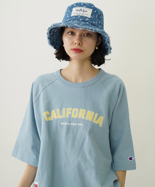 tシャツ MILKFED.×CHAMPION CALIFORNIA S/S TEE レディース メンズ MILKFED.×CHAMPION CALIFORNIA S/S TEE（Tシャツ/カットソー