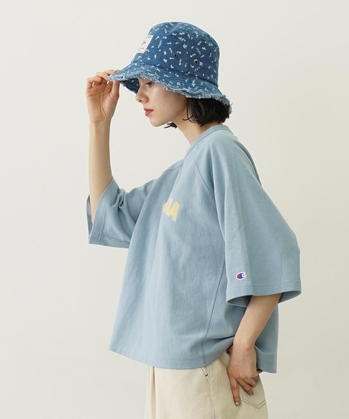 tシャツ MILKFED.×CHAMPION CALIFORNIA S/S TEE レディース メンズ Champion tシャツ MILKFED.×CHAMPION CALIFORNIA S/S TEE
