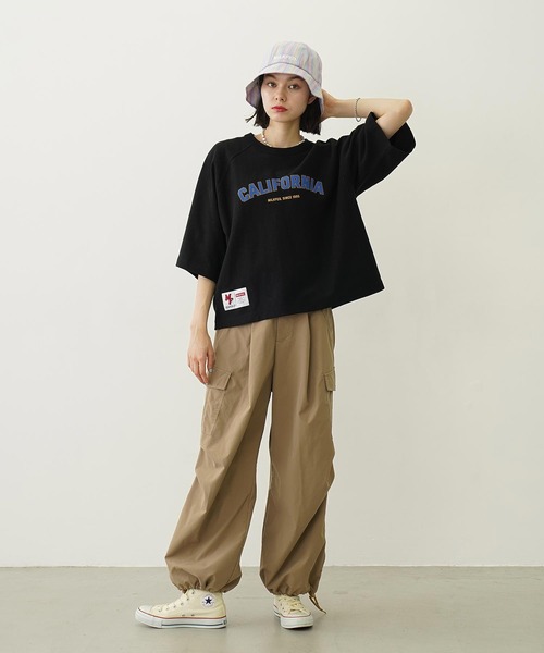 ミルクフェド チャンピオン コラボ レディース 半袖Tシャツ 綿 ショート丈 おすすめ ブランド | MILKFED.×CHAMPION CALIFORNIA S/S TEE【103252011001】 爆買 楽天市場】【公式】MILKFED. ミルクフェド MILKFED.×CHAMPION