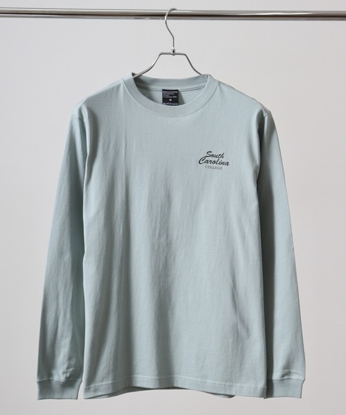 MODISH GAZE(モディシュガゼ)の「MODISH GAZE バックサークルロゴロンT(Tシャツ/カットソー・メンズ・ホワイト/グリーン系1/アッシュグレー/ブラック・M/L)」の9枚目の写真
