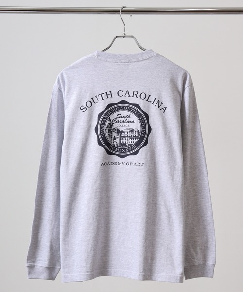 MODISH GAZE(モディシュガゼ)の「MODISH GAZE バックサークルロゴロンT(Tシャツ/カットソー・メンズ・ホワイト/グリーン系1/アッシュグレー/ブラック・M/L)」の15枚目の写真