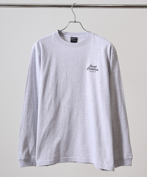 MODISH GAZE(モディシュガゼ)の「MODISH GAZE バックサークルロゴロンT(Tシャツ/カットソー・メンズ・ホワイト/グリーン系1/アッシュグレー/ブラック・M/L)」の11枚目の写真