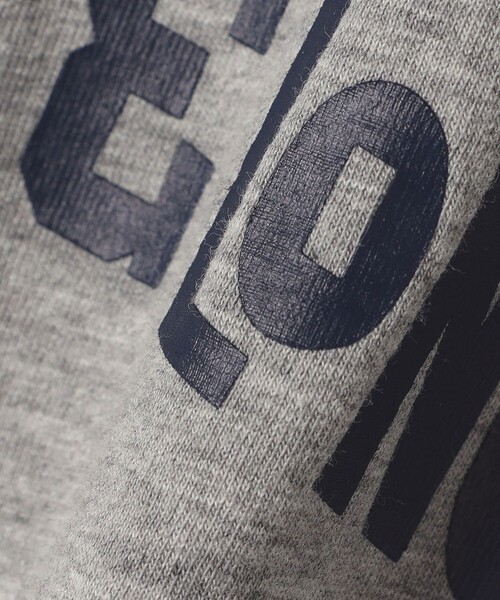 SHIPS（シップス）の「SHIPS NINE CASE:〈洗濯機可能〉プリント リンガー TEE（Tシャツ/カットソー・レディース・グレー/ワイン・ONE SIZE）」の11枚目の写真
