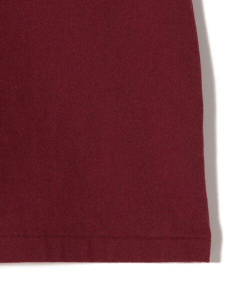 SHIPS（シップス）の「SHIPS NINE CASE:〈洗濯機可能〉プリント リンガー TEE（Tシャツ/カットソー・レディース・グレー/ワイン・ONE SIZE）」の7枚目の写真