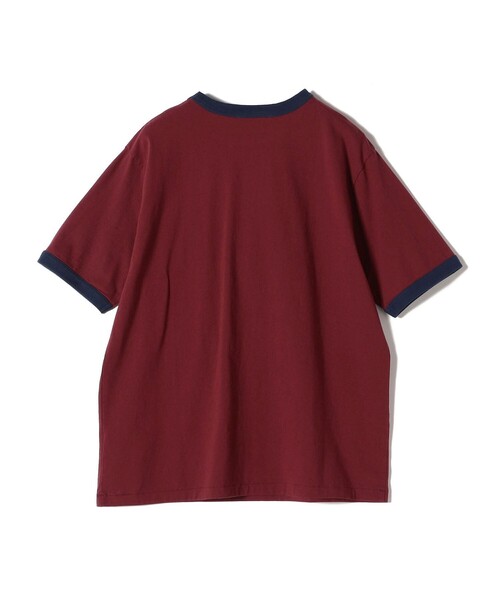 SHIPS NINE CASE:〈洗濯機可能〉プリント リンガー TEE SHIPS｜SHIPS NINE CASE:<洗濯機可能>プリント リンガー TEE
