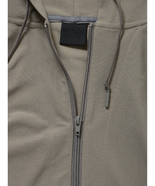 DAIWA PIER39（ダイワピア39）の「DAIWA PIER39 TECH FLEX JERSEY HALF ZIP PARKA BE-62025（パーカー・メンズ・ブラック・SMALL/MEDIUM/LARGE/X-LARGE）」の2枚目の写真