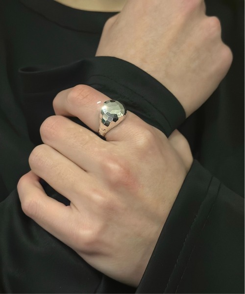 blatto(ブラット)の「【blatto 925silver】925シルバー デザインリング フリーサイズ サイズ調整可能 bla-ring-00865-7g N(リング・メンズ・シルバー系その他/シルバー・FREE)」の10枚目の写真