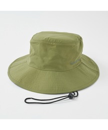 California Shore（カリフォルニアショア）の「California shore カリフォルニアショア 帽子 紐付き 紫外線対策 日除け ワンポイント ロゴ つば広め サーフハット（ハット・メンズ）」