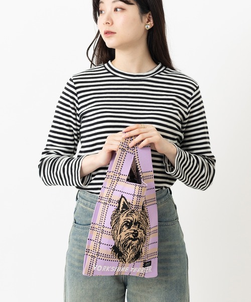 Jubilee(ジュビリー)の「ニットトートバッグ 大きめマルシェサイズ 犬種別デザイン お散歩(トートバッグ・レディース・その他8/その他10/その他13/その他1/その他2/その他3/その他5/その他11/その他6/その他14/その他4/その他7/その他9/その他12/その他15/その他16/その他17/その他18/その他19/その他20・FREE)」の6枚目の写真