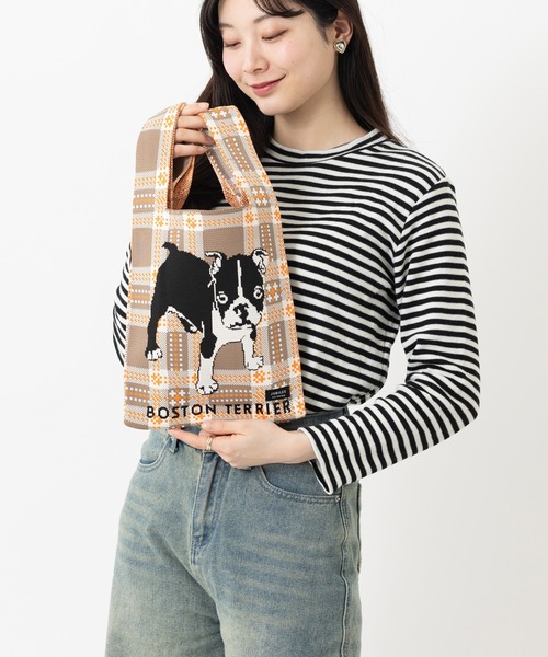 Jubilee(ジュビリー)の「ニットトートバッグ 大きめマルシェサイズ 犬種別デザイン お散歩(トートバッグ・レディース・その他8/その他10/その他13/その他1/その他2/その他3/その他5/その他11/その他6/その他14/その他4/その他7/その他9/その他12/その他15/その他16/その他17/その他18/その他19/その他20・FREE)」の12枚目の写真