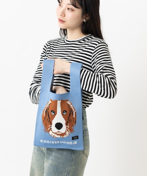 Jubilee(ジュビリー)の「ニットトートバッグ 大きめマルシェサイズ 犬種別デザイン お散歩(トートバッグ・レディース・その他8/その他10/その他13/その他1/その他2/その他3/その他5/その他11/その他6/その他14/その他4/その他7/その他9/その他12/その他15/その他16/その他17/その他18/その他19/その他20・FREE)」の13枚目の写真
