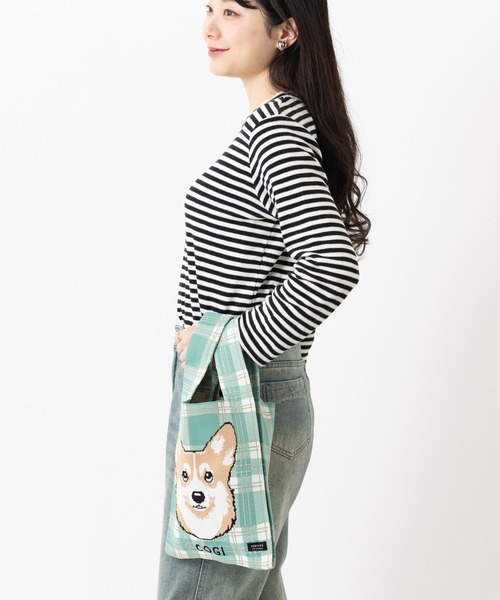 Jubilee(ジュビリー)の「ニットトートバッグ 大きめマルシェサイズ 犬種別デザイン お散歩(トートバッグ・レディース・その他8/その他10/その他13/その他1/その他2/その他3/その他5/その他11/その他6/その他14/その他4/その他7/その他9/その他12/その他15/その他16/その他17/その他18/その他19/その他20・FREE)」の14枚目の写真