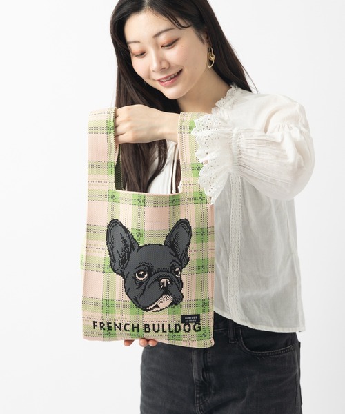 Jubilee(ジュビリー)の「ニットトートバッグ 大きめマルシェサイズ 犬種別デザイン お散歩(トートバッグ・レディース・その他8/その他10/その他13/その他1/その他2/その他3/その他5/その他11/その他6/その他14/その他4/その他7/その他9/その他12/その他15/その他16/その他17/その他18/その他19/その他20・FREE)」の15枚目の写真