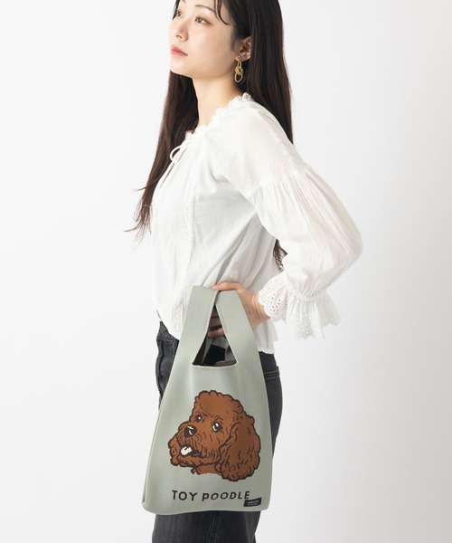 Jubilee(ジュビリー)の「ニットトートバッグ 大きめマルシェサイズ 犬種別デザイン お散歩(トートバッグ・レディース・その他8/その他10/その他13/その他1/その他2/その他3/その他5/その他11/その他6/その他14/その他4/その他7/その他9/その他12/その他15/その他16/その他17/その他18/その他19/その他20・FREE)」の18枚目の写真