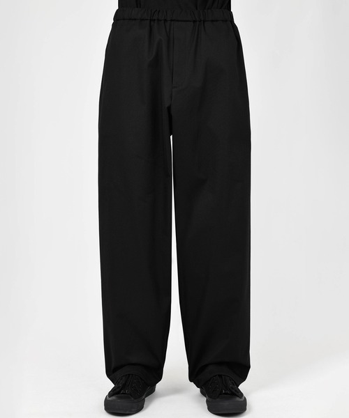 LAD MUSICIAN（ラッドミュージシャン）の「TAPERED PANTS（チノパンツ・メンズ・ブラック・42/44/46）」の2枚目の写真