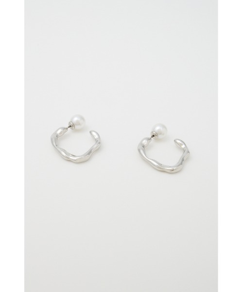 MOUSSY（マウジー）の「DISTORTED HOOP ピアス（ピアス（両耳用）・レディース・シルバー/ゴールド・FREE）」の11枚目の写真