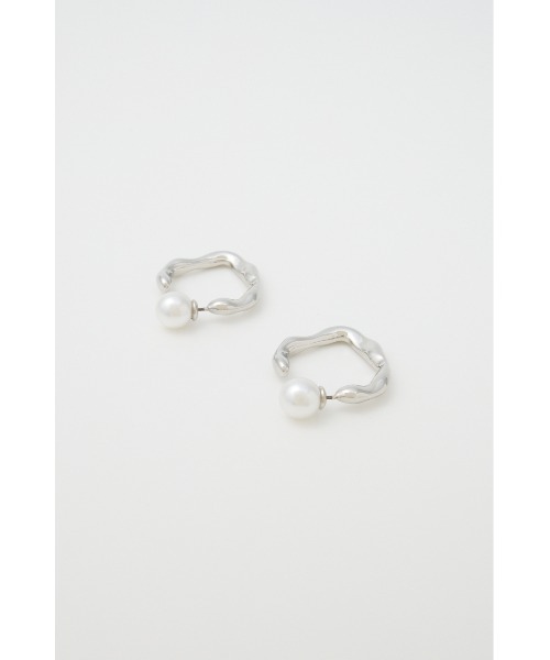 MOUSSY（マウジー）の「DISTORTED HOOP ピアス（ピアス（両耳用）・レディース・シルバー/ゴールド・FREE）」の12枚目の写真