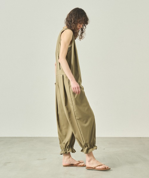 セール】「KHA:KI / カーキ」 Q.Dジャンプスーツ Q.D JUMPSUITS