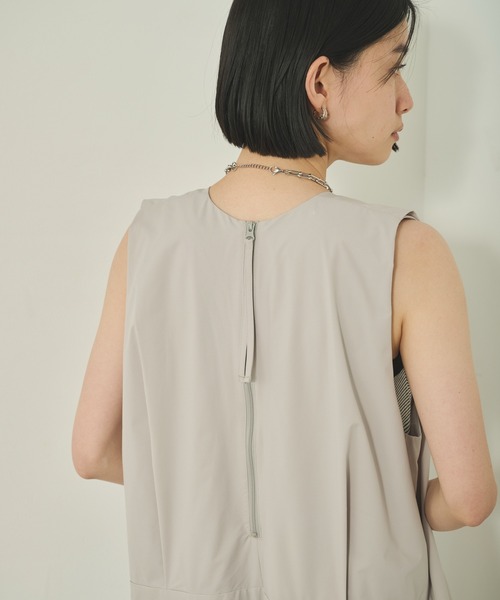 kha:ki(カーキ)の「「KHA:KI / カーキ」 Q.Dジャンプスーツ Q.D JUMPSUITS(つなぎ/オールインワン・レディース・オリーブ/チャコールグレー/ライトグレー・1/2)」の18枚目の写真