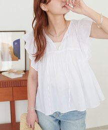 セール】【セットアイテム】ビスチェ付BIG襟シャツ（シャツ/ブラウス